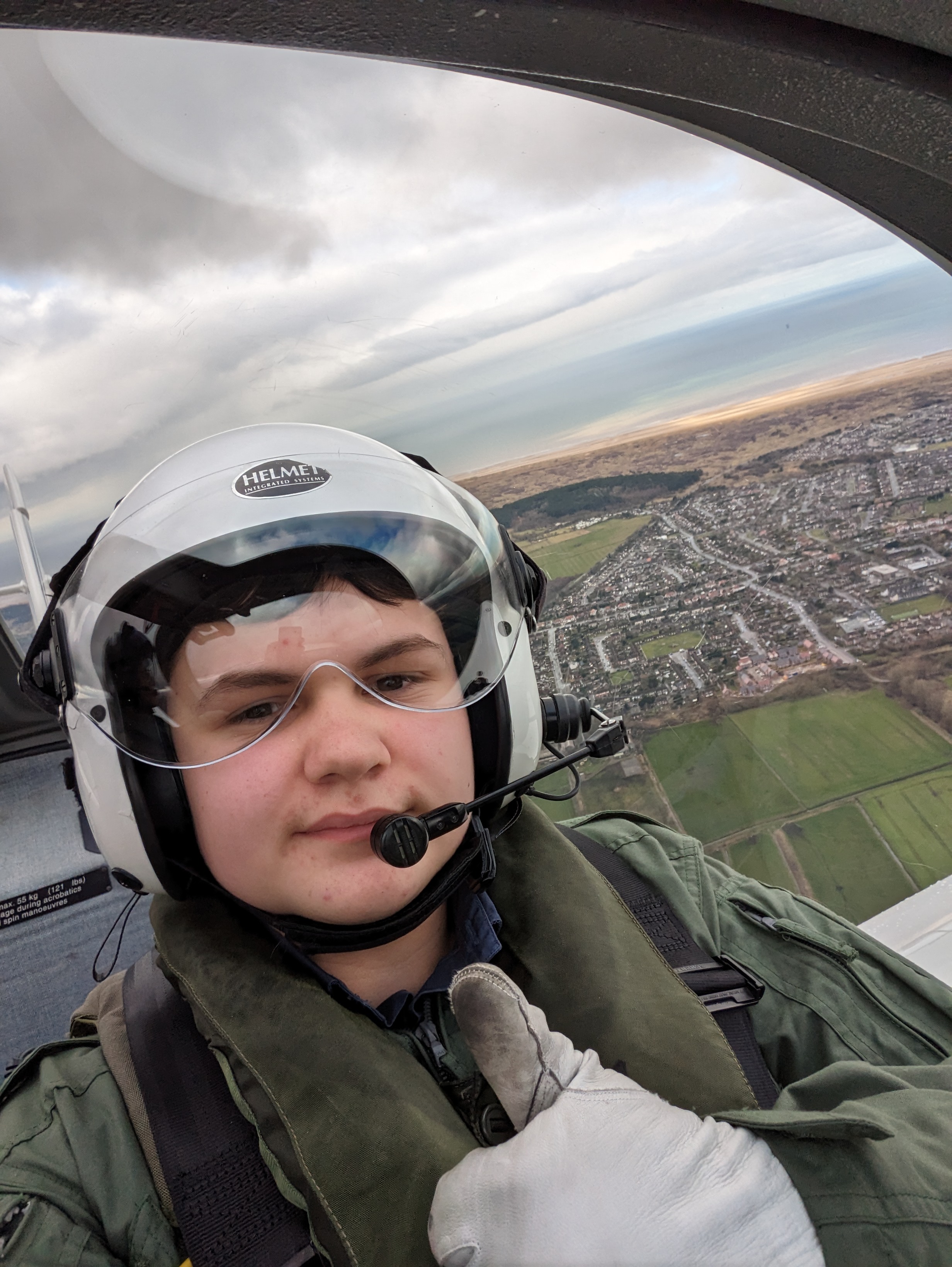 Flying in Blackpool from RAF Woodvale